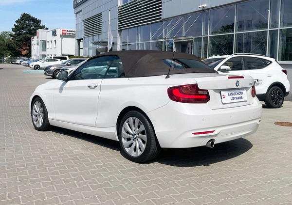 BMW Seria 2 cena 89900 przebieg: 105490, rok produkcji 2015 z Sieradz małe 379